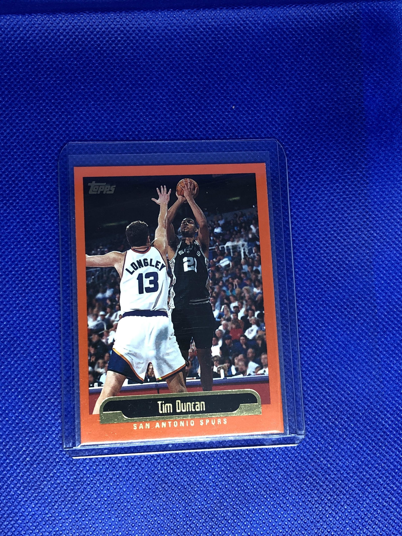 Tim Duncan Topps Basketball Card (1 of 1)