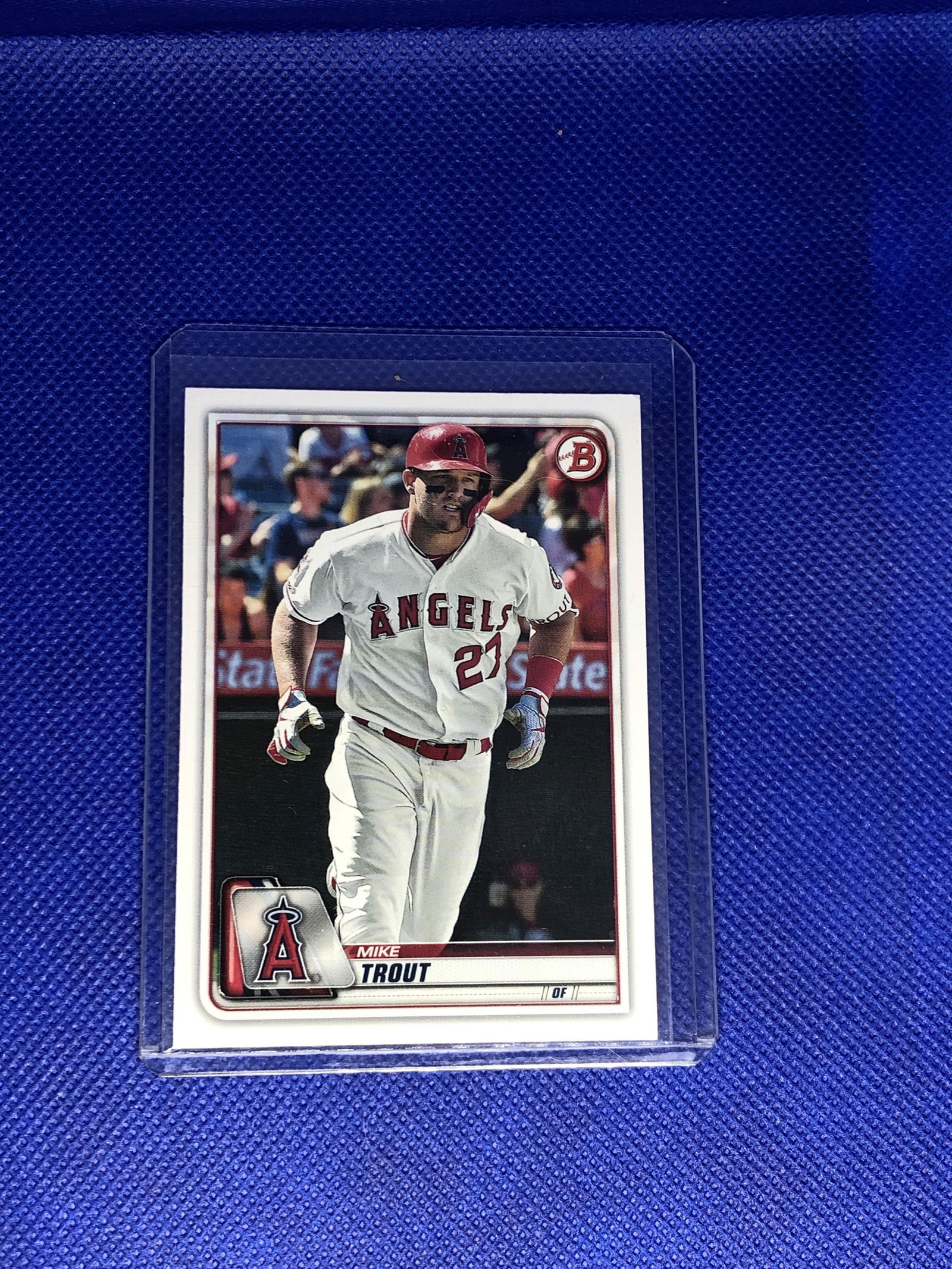 Mike Trout Baseball Card (1 of 1)