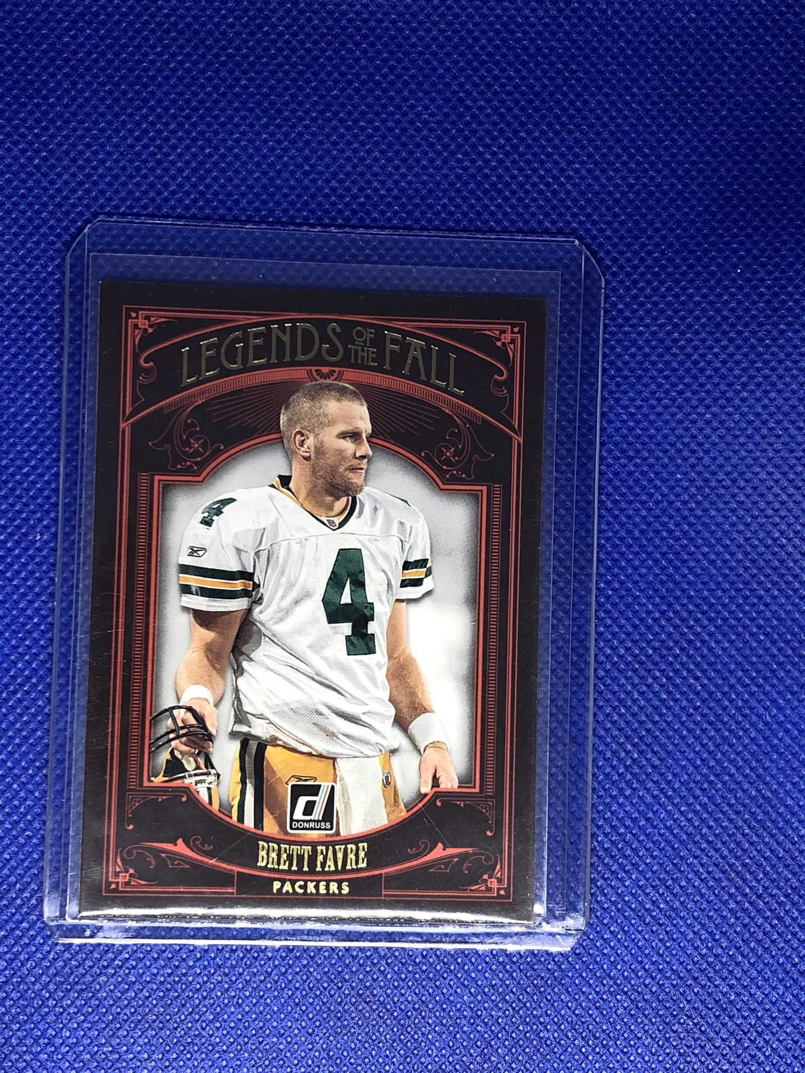 Brett Favre Legends of the Fall Donruss Football Card (1 of 1)