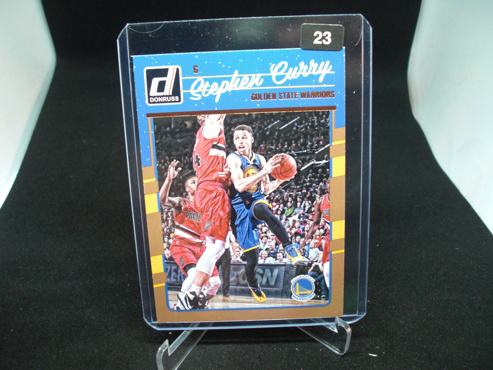 stephen curry: in top loader