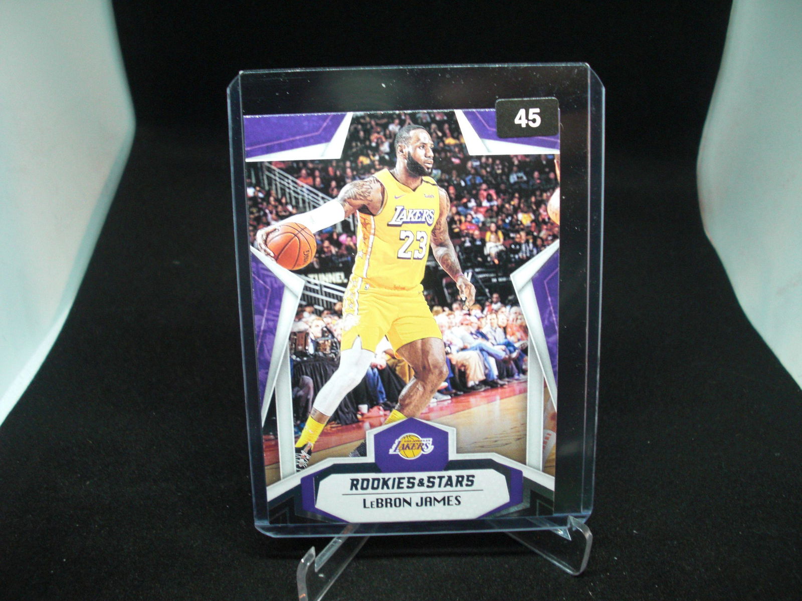 lebron james rookie and stars: in top loader