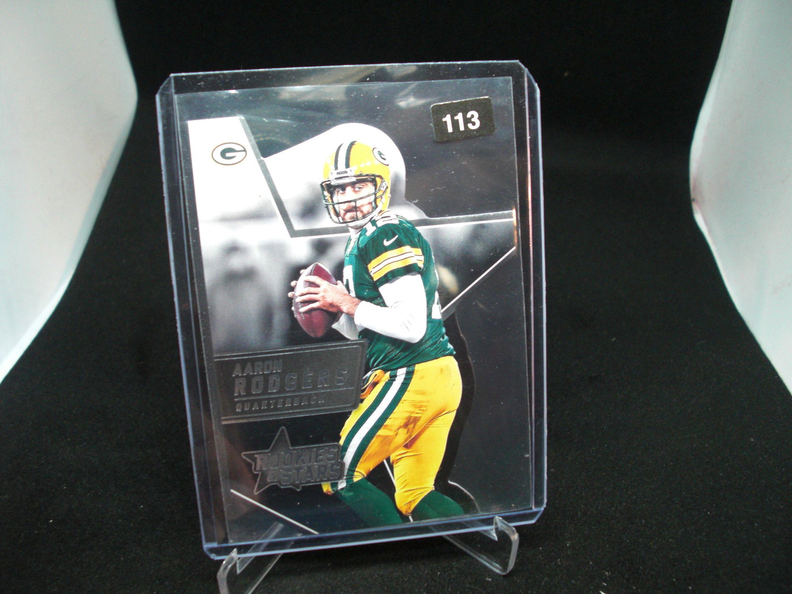 aaron rodgers rookies and stars: in top loader