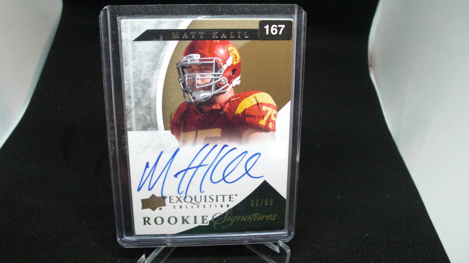 matt kalil signature equisite rookie #09/99 (1 of 1)