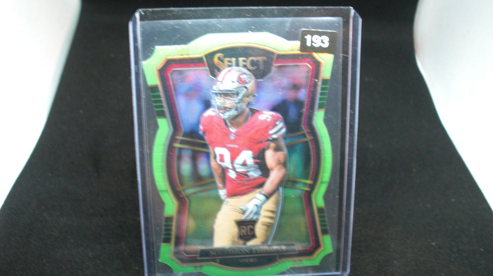 green select rookie solomon thomas #47/49 (1 of 1)