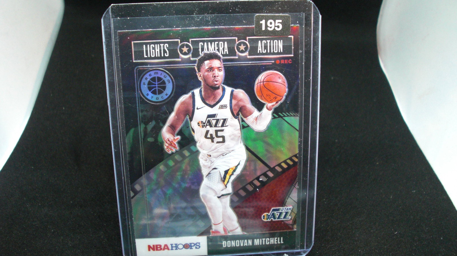 donovan mitchell lights,camera,action: in top loader
