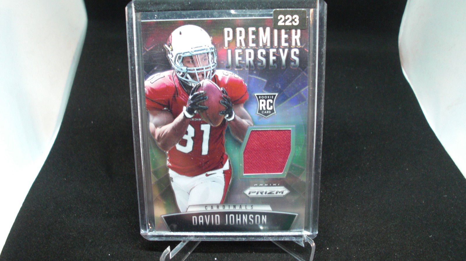 david johnson rookie jersey prizm (1 of 1)