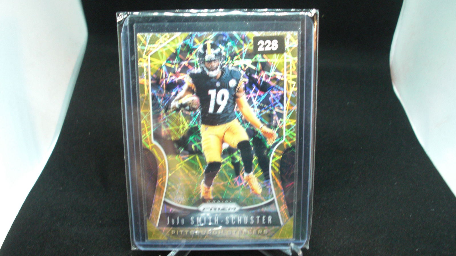 juju smith schuster gold prizm (1 of 1)