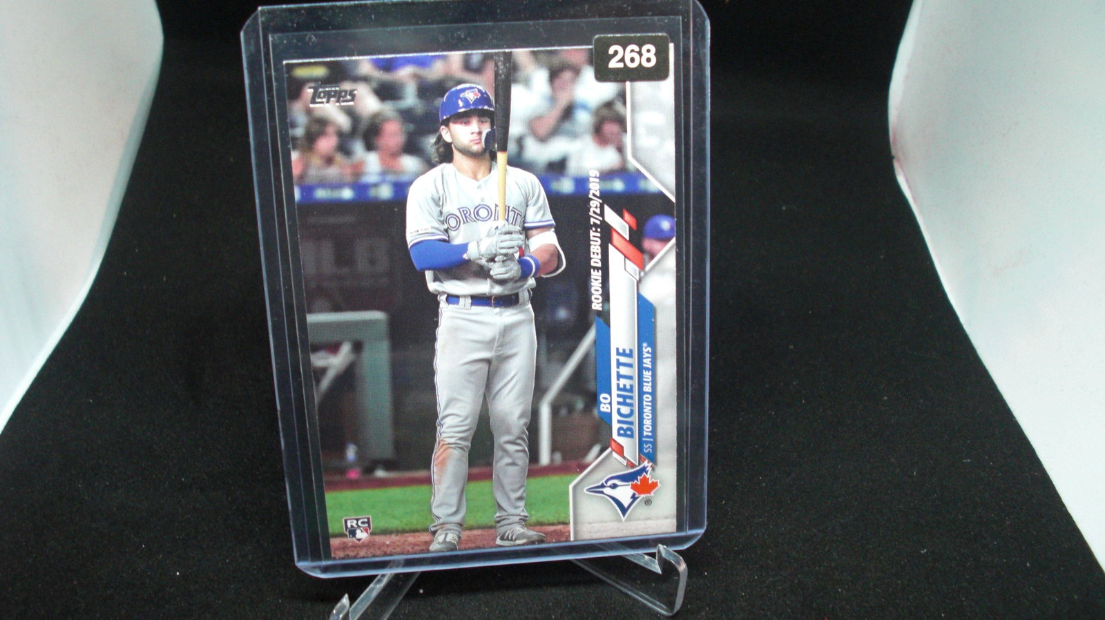 bo bichette rookie: in top loader