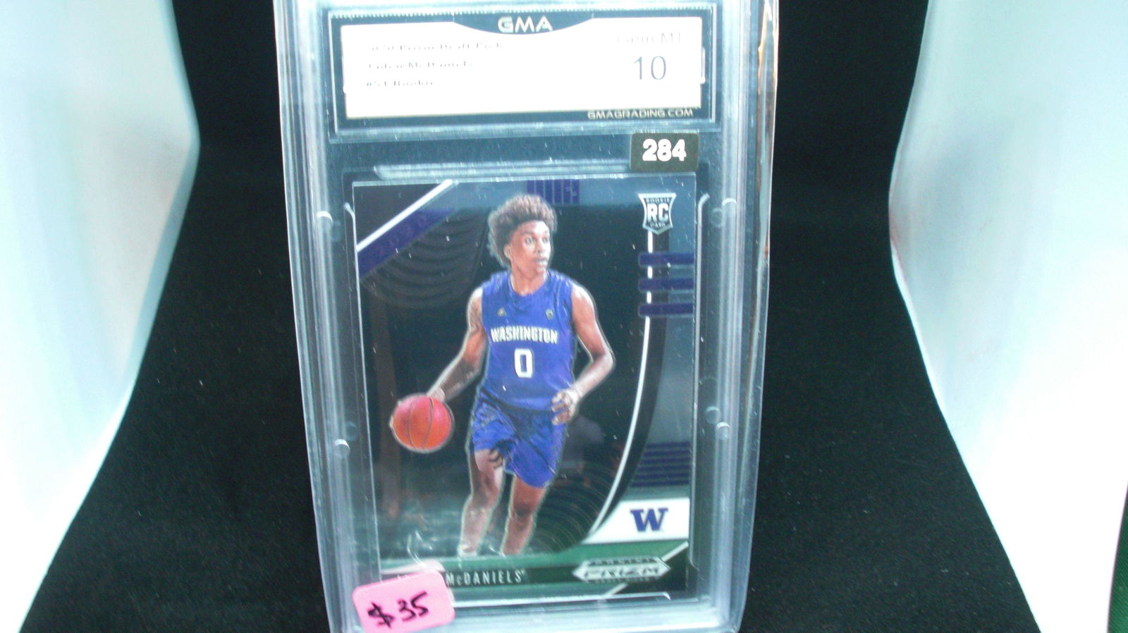 gma graded 2020 jaden mcdaniels rookie mint 10 (1 of 1)