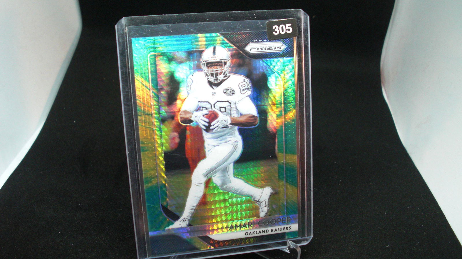 amari cooper teal/yellow prizm #099/275 (1 of 1)