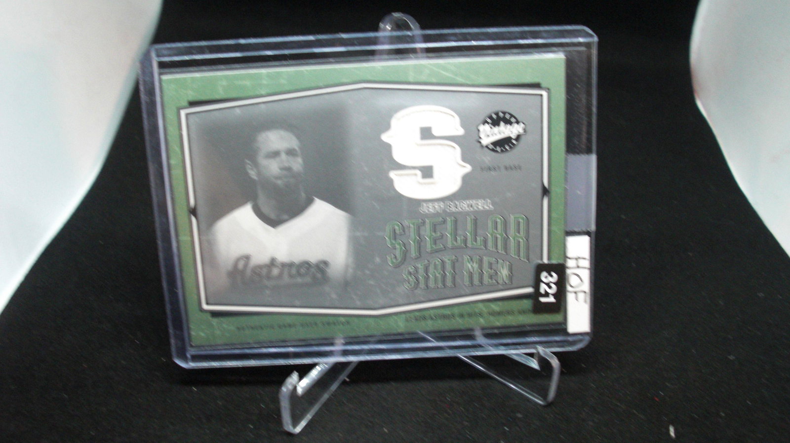 jeff bagwell jersey stellar stat men: in top loader