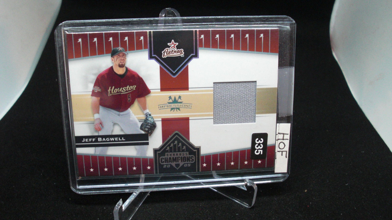 jeff bagwell jersey: in top loader