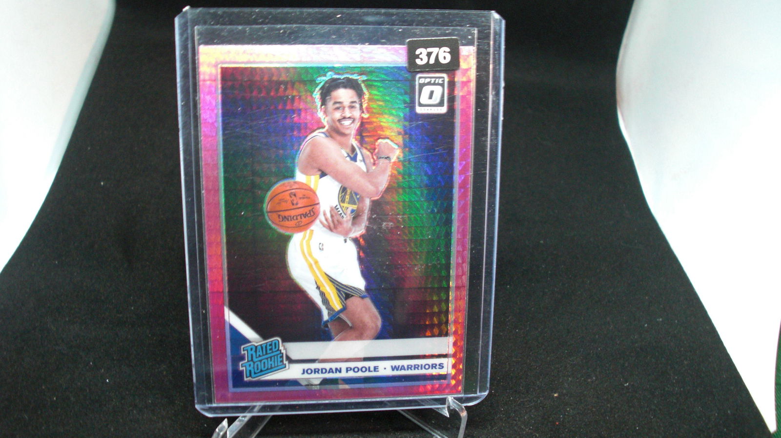 jordan poole pink optic rated rookie (1 of 1)
