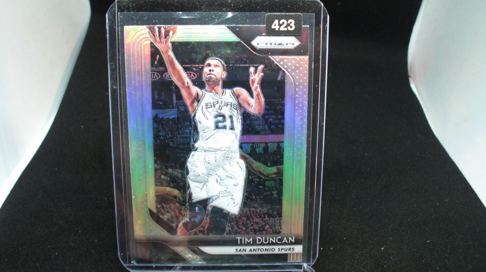 tim duncan prizm: in top loader