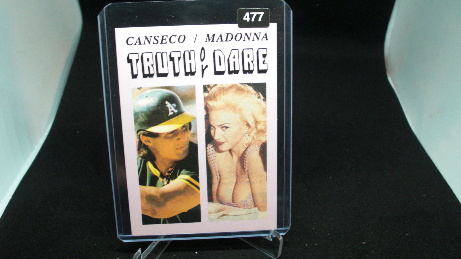 canseco and madonna truth or dare: in top loader