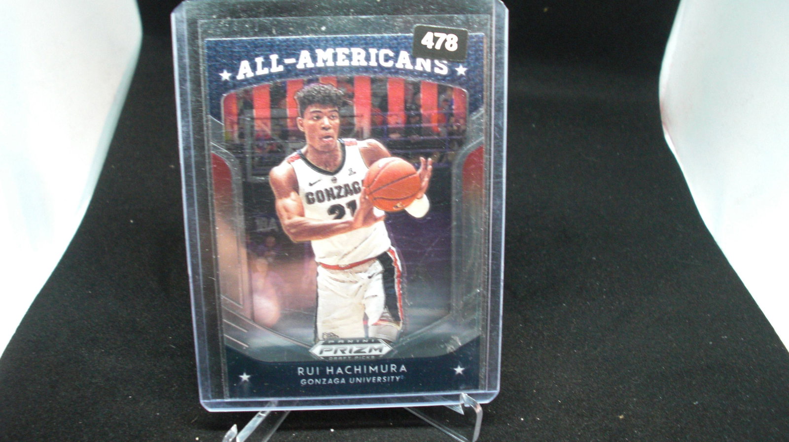 rui hachimura all american prizm: in top loader