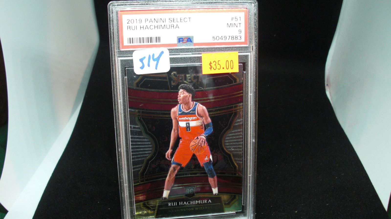 psa graded 2019 rui hachimura mint 9 (1 of 1)