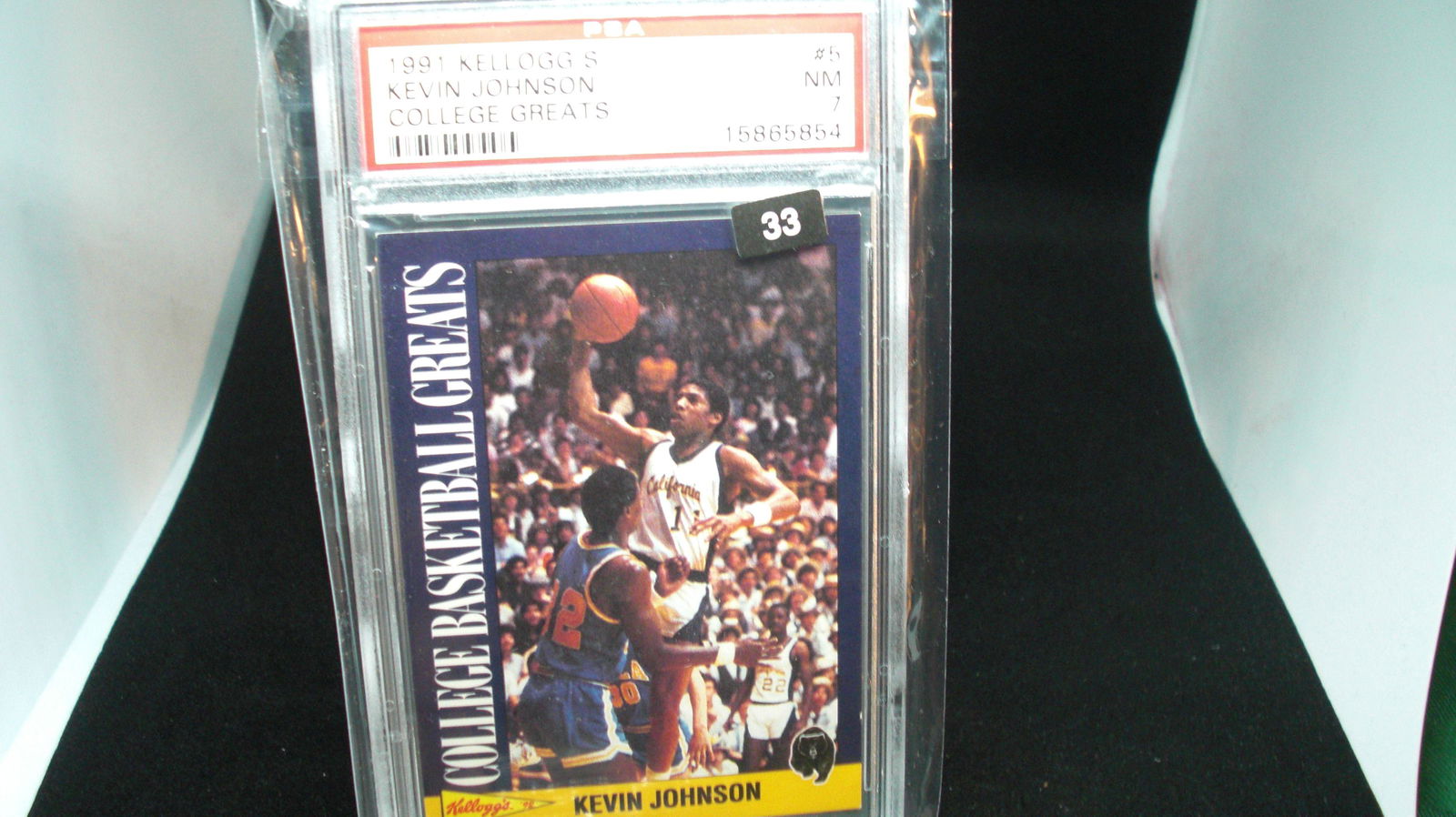 psa graded 1991 kevin johnson mint 7 (1 of 1)