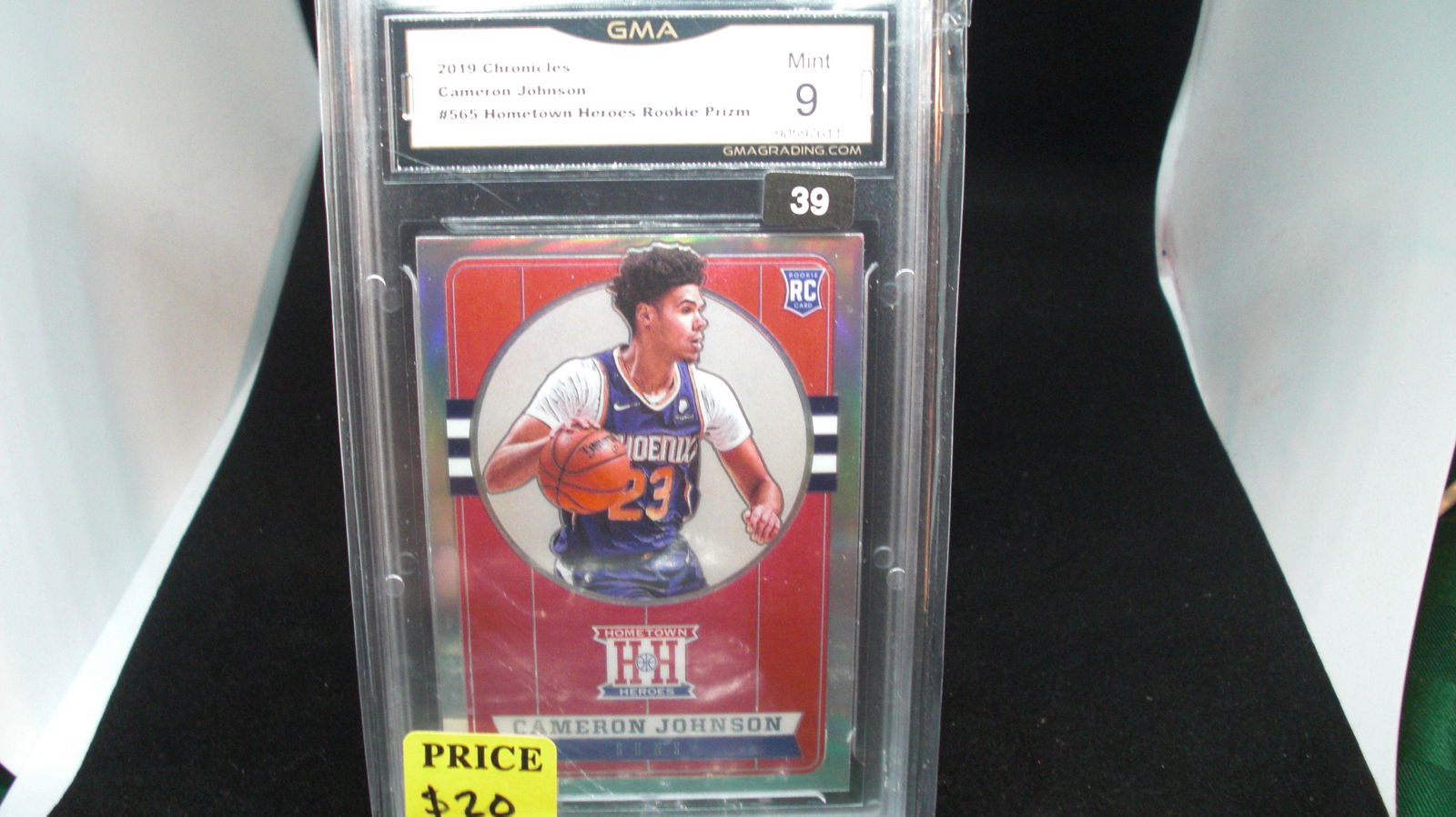 gma graded cameron johnson rookie mint 9 (1 of 1)