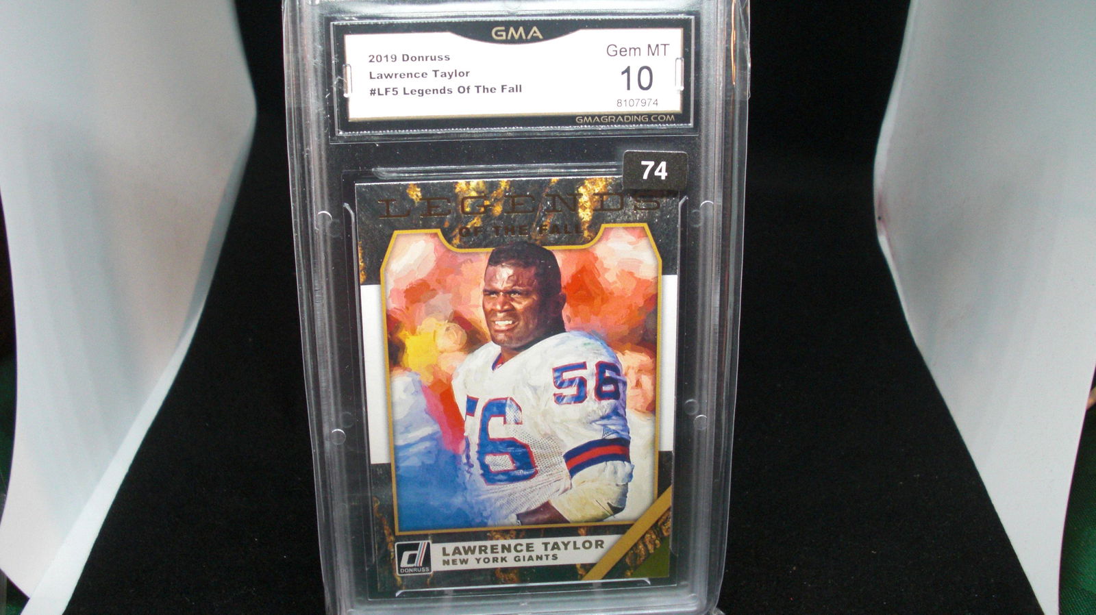 gma graded 2019 lawrence taylor mint 10 (1 of 1)