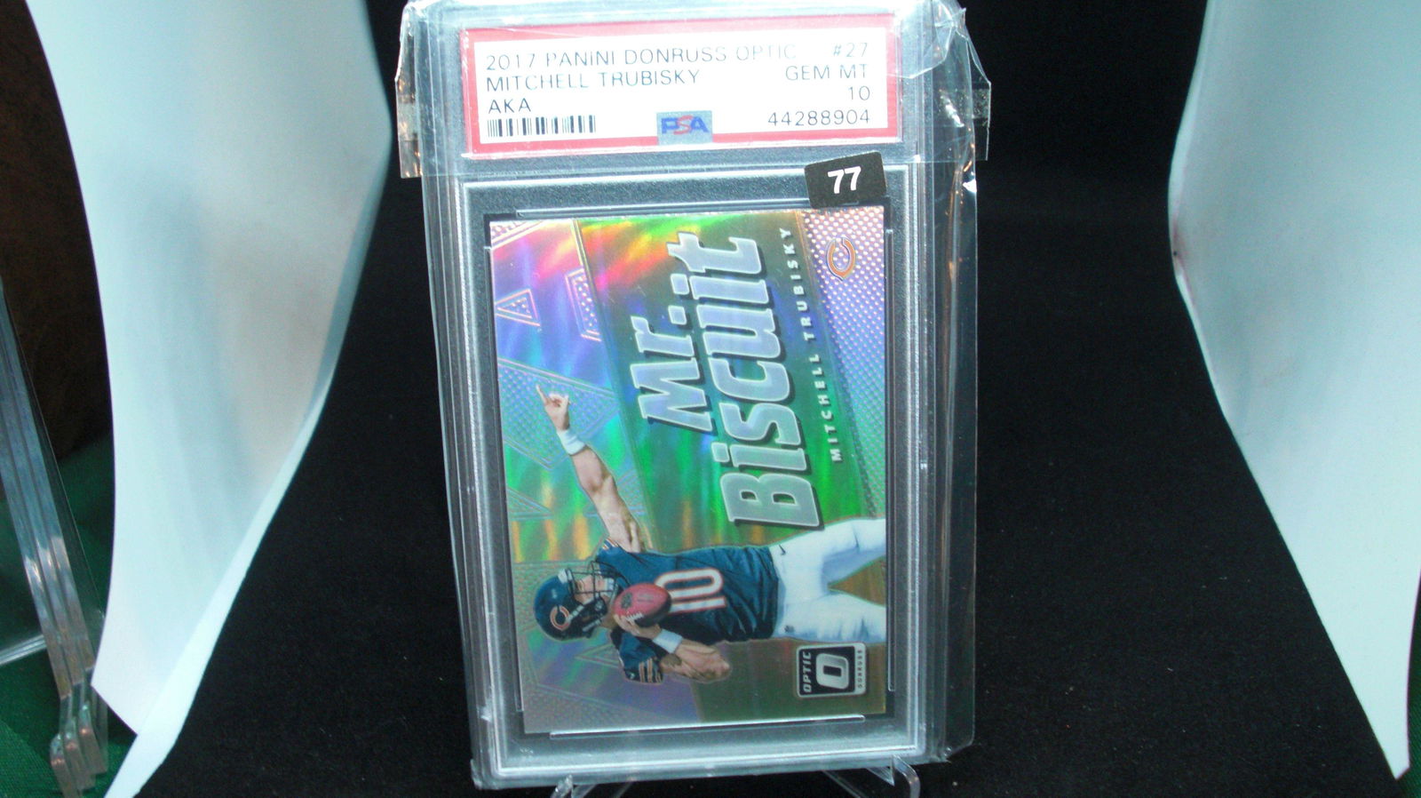 psa graded 2017 michtell trubisky mint 10 (1 of 1)