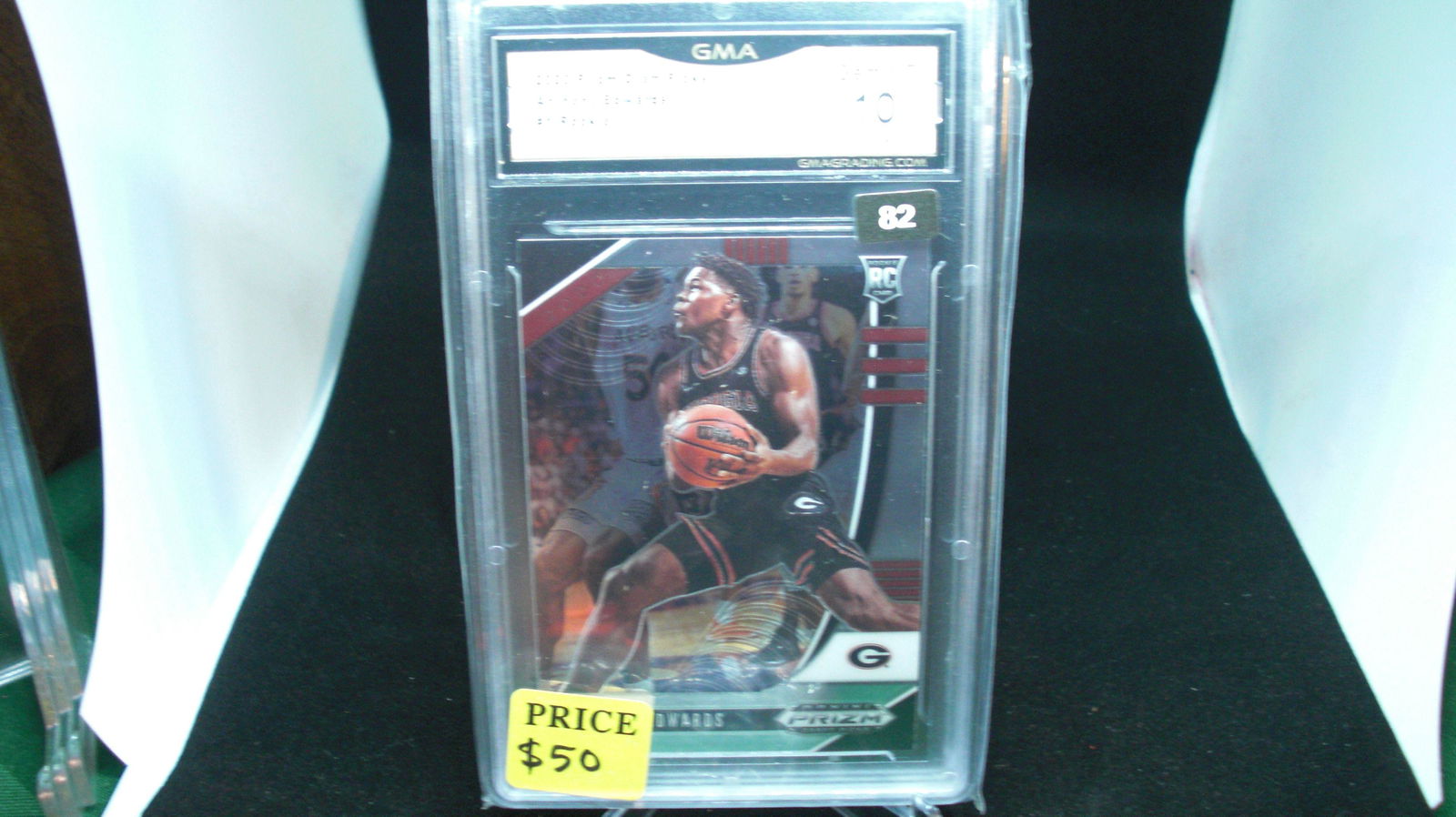 gma graded 2020 anthony edwards rookie mint 10 (1 of 1)