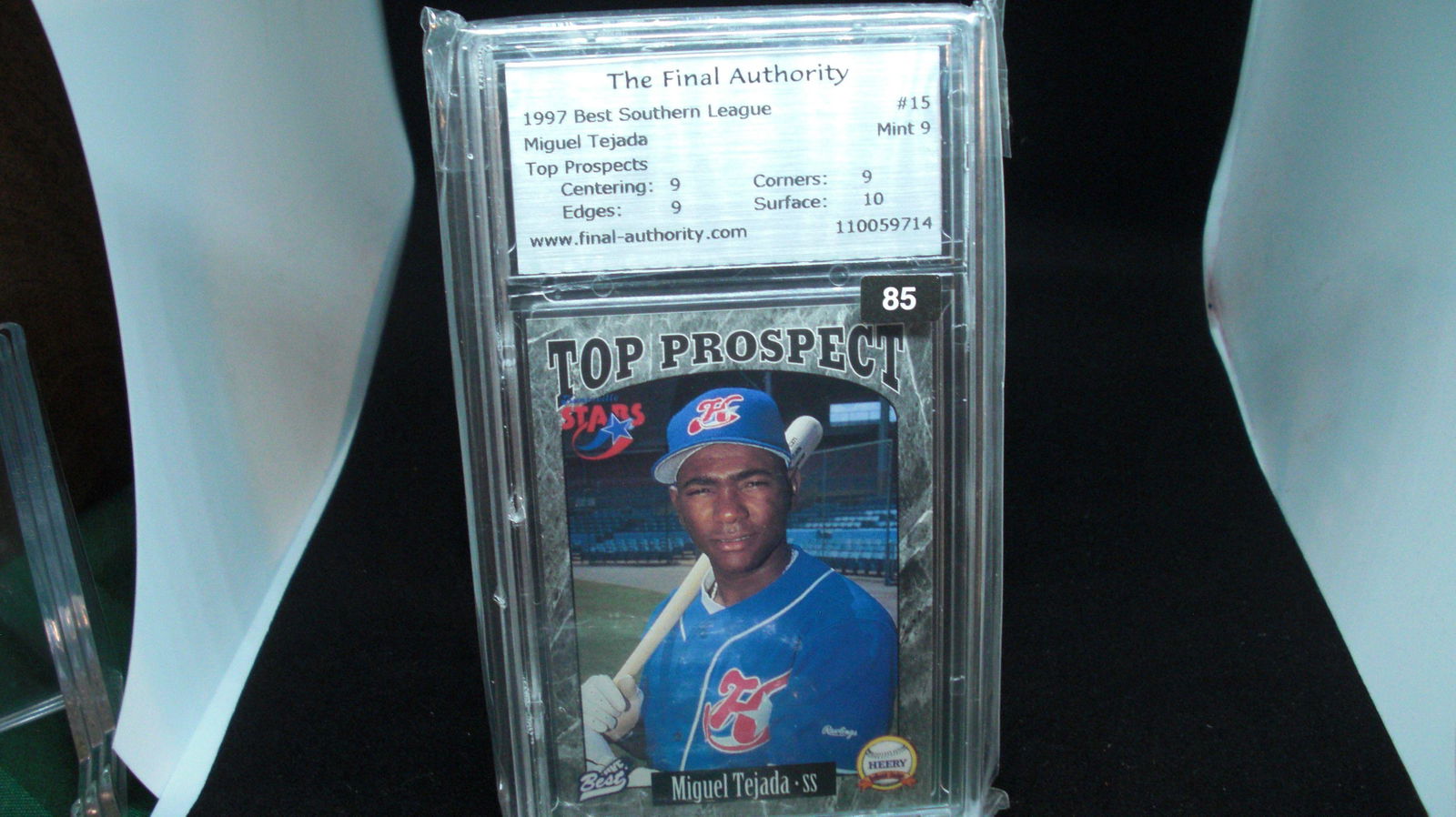 the final authority 1997 miguel tejada mint 9 (1 of 1)