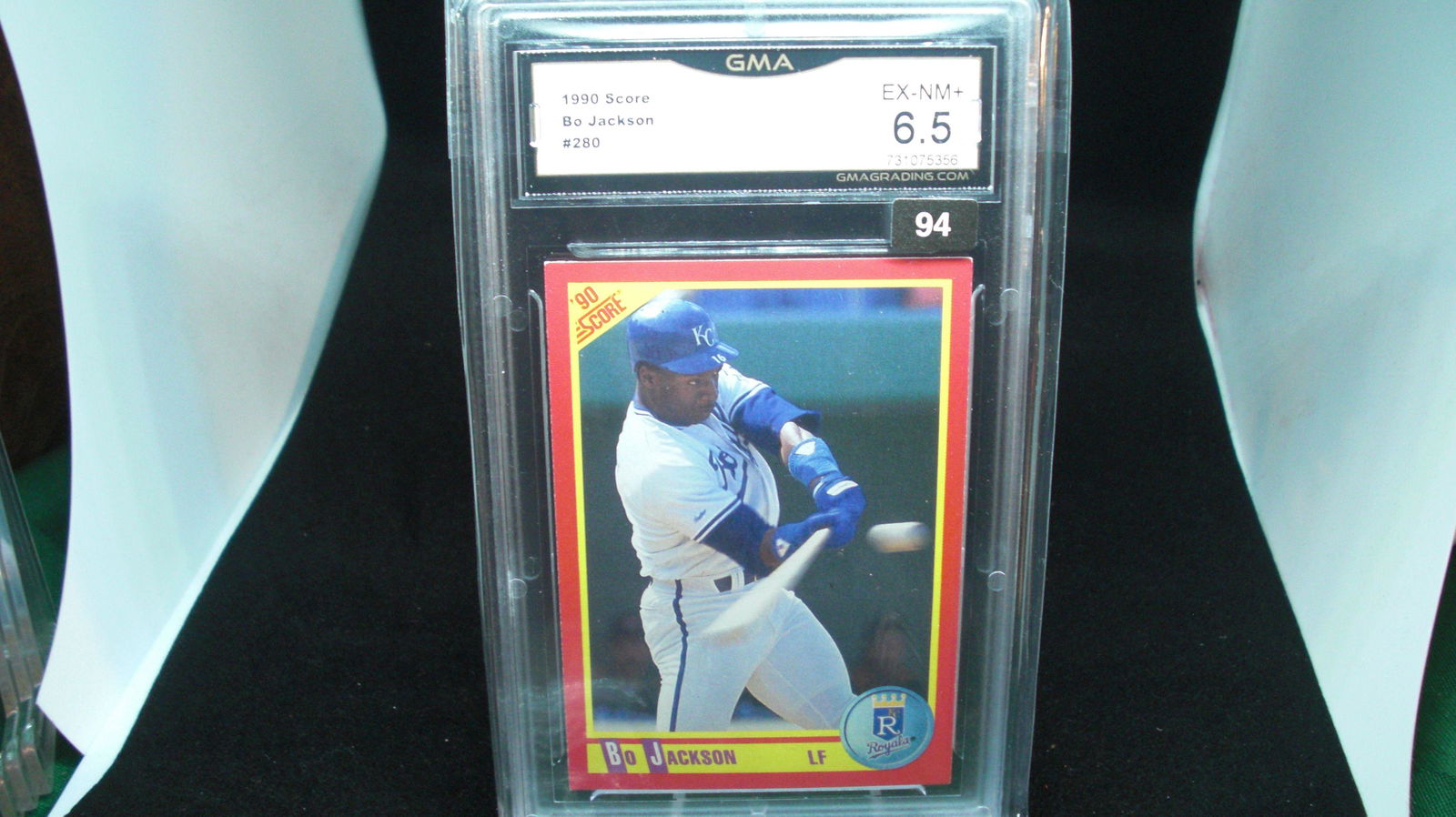 gma graded 1990 bo jackson mint 6.5 (1 of 1)