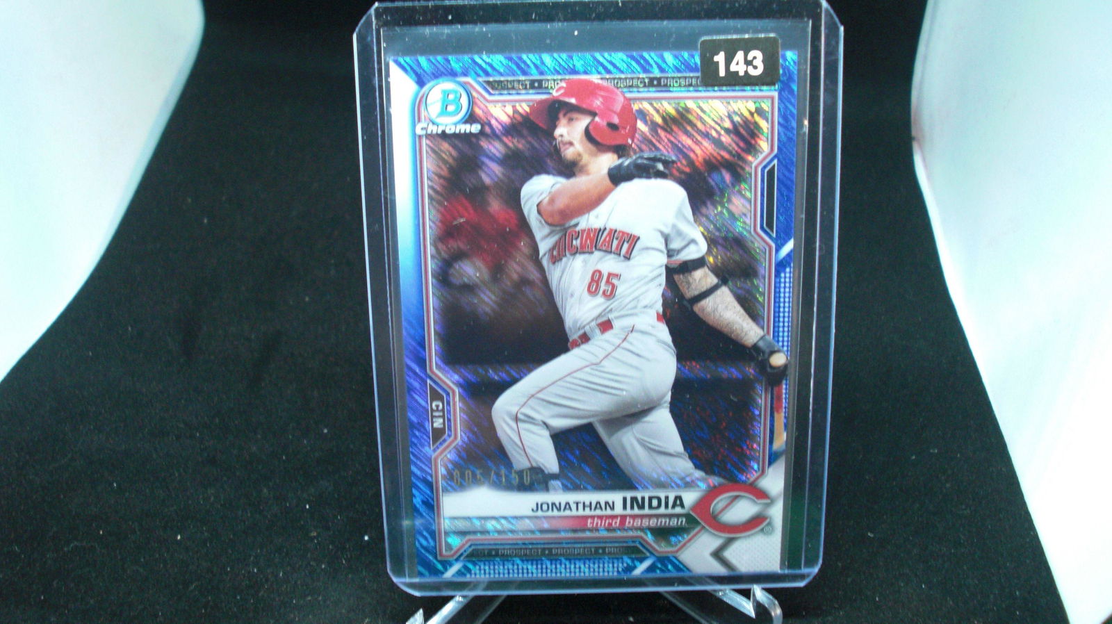 jonathan india blue bowman chrome #005/150 (1 of 1)