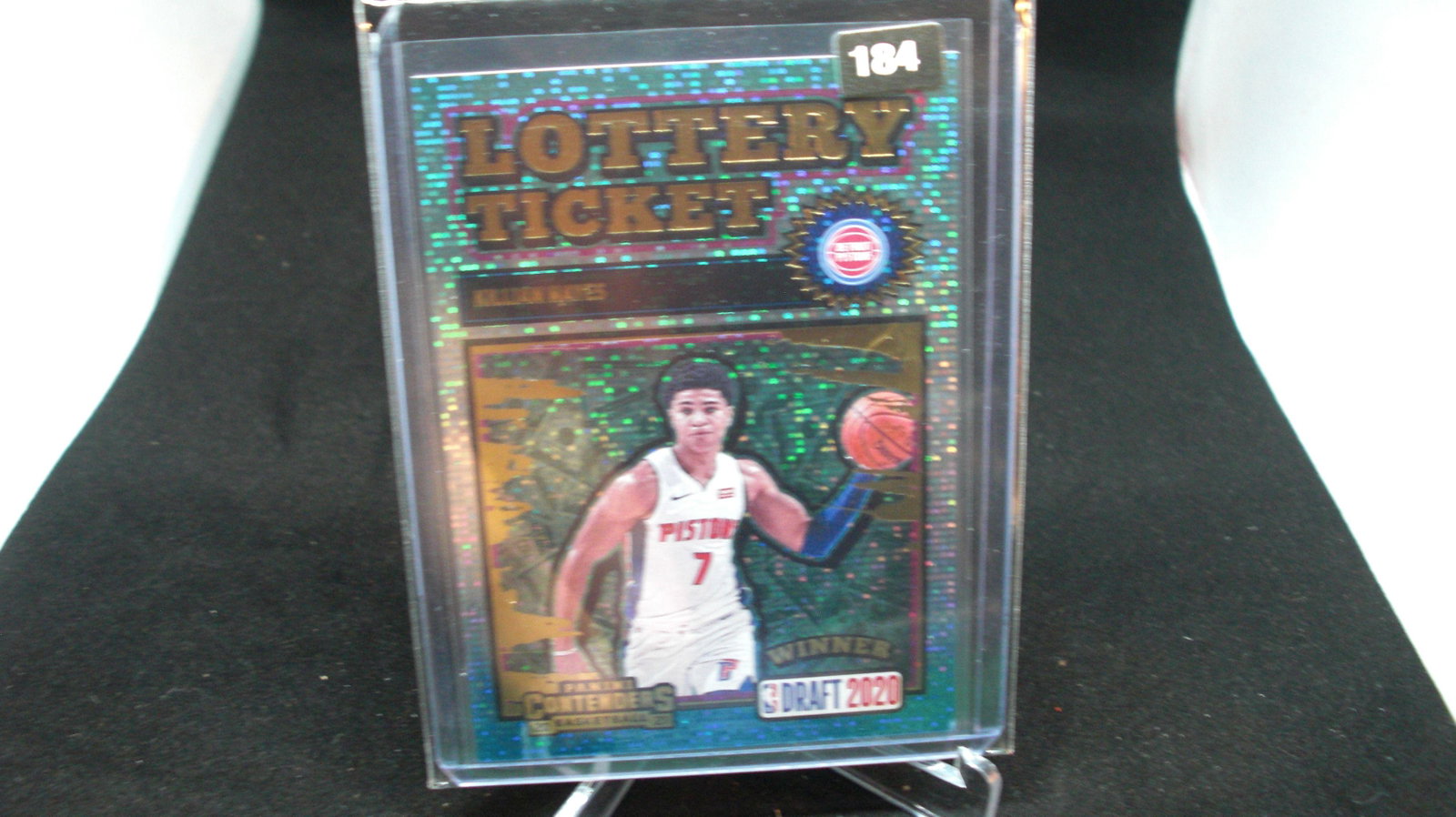 killian hayes lottery ticket: in top loader