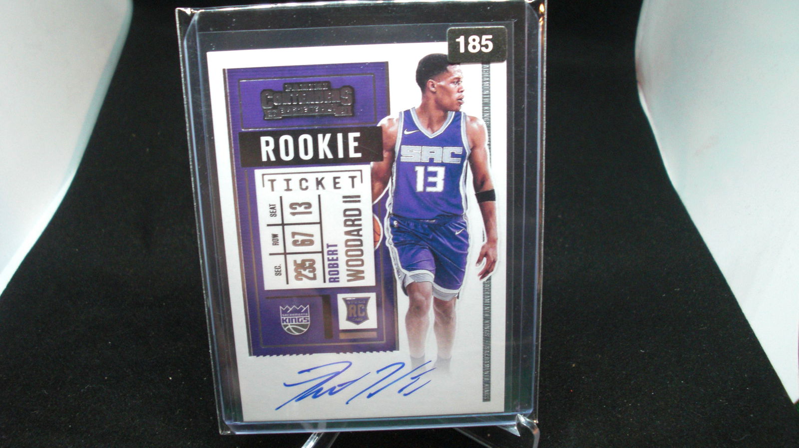 robert woodard rookie auto (1 of 1)
