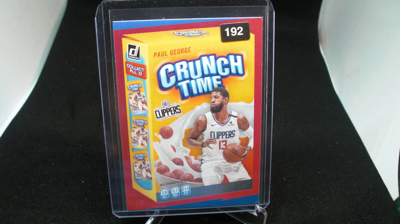 paul george crunch time: in top loader