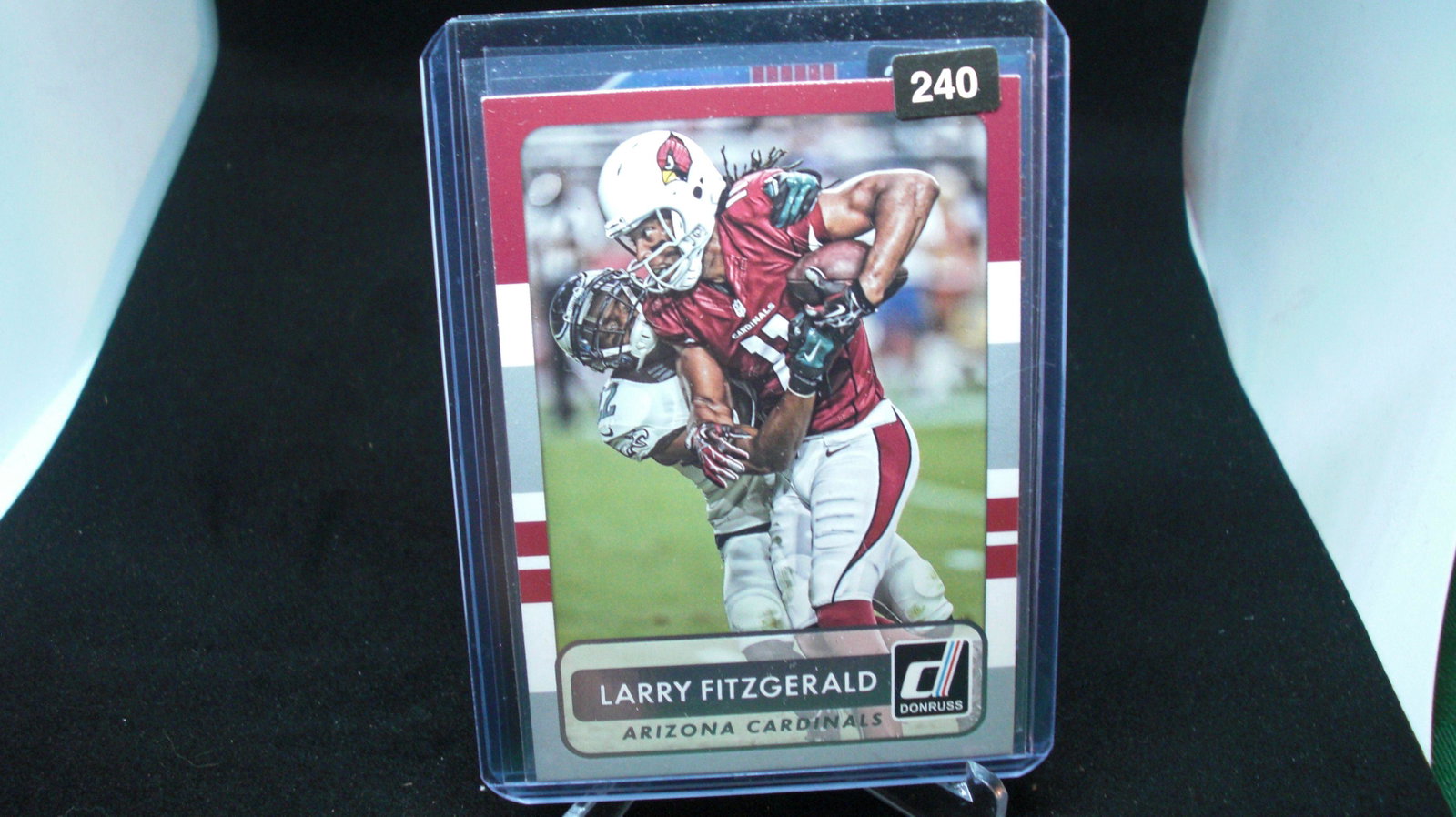 larry fitzgerald: in top loader