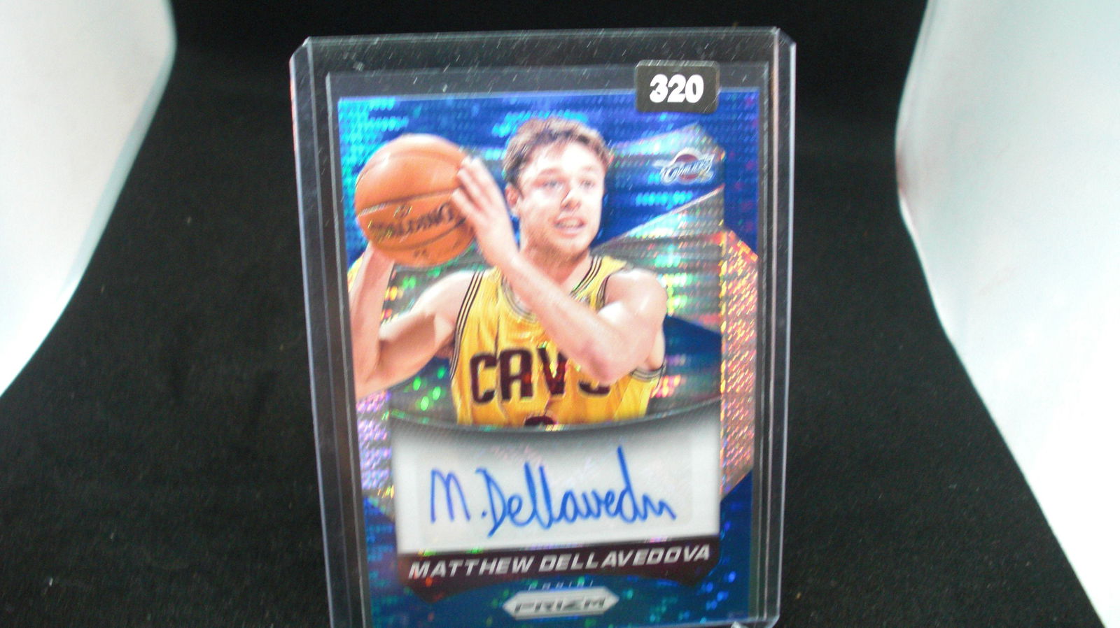 matthew dellavedova auto prizm blue #095/249 (1 of 1)