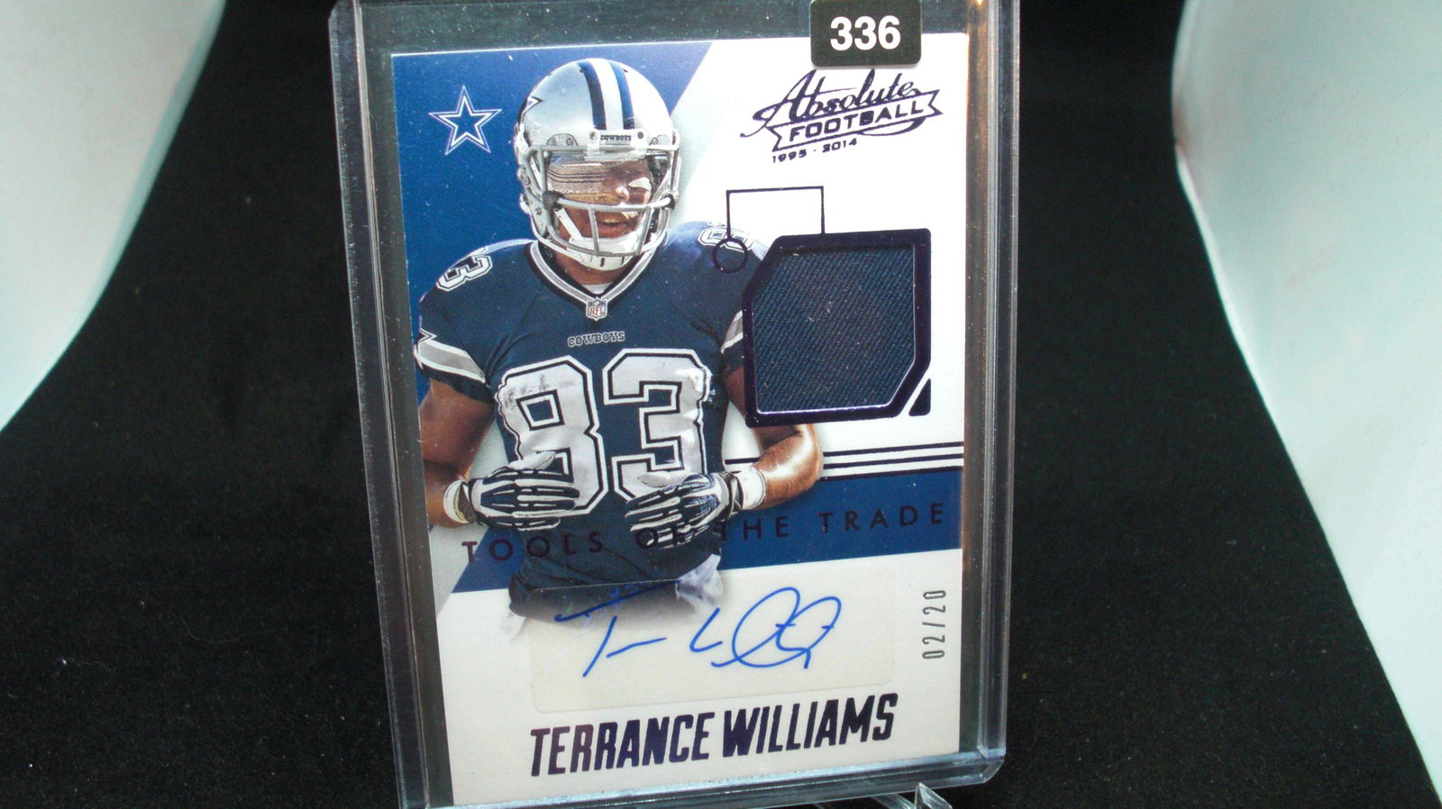 terrance williams auto/jersey #02/20 (1 of 1)