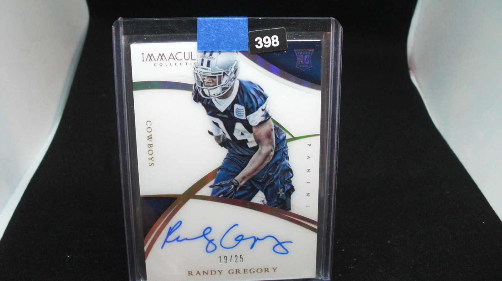 randy gregory auto immaculate rookie #19/25 (1 of 1)