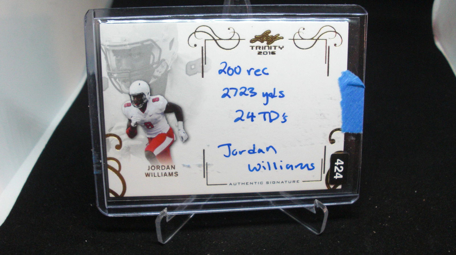 jordan williams auto trinity leaf (1 of 1)