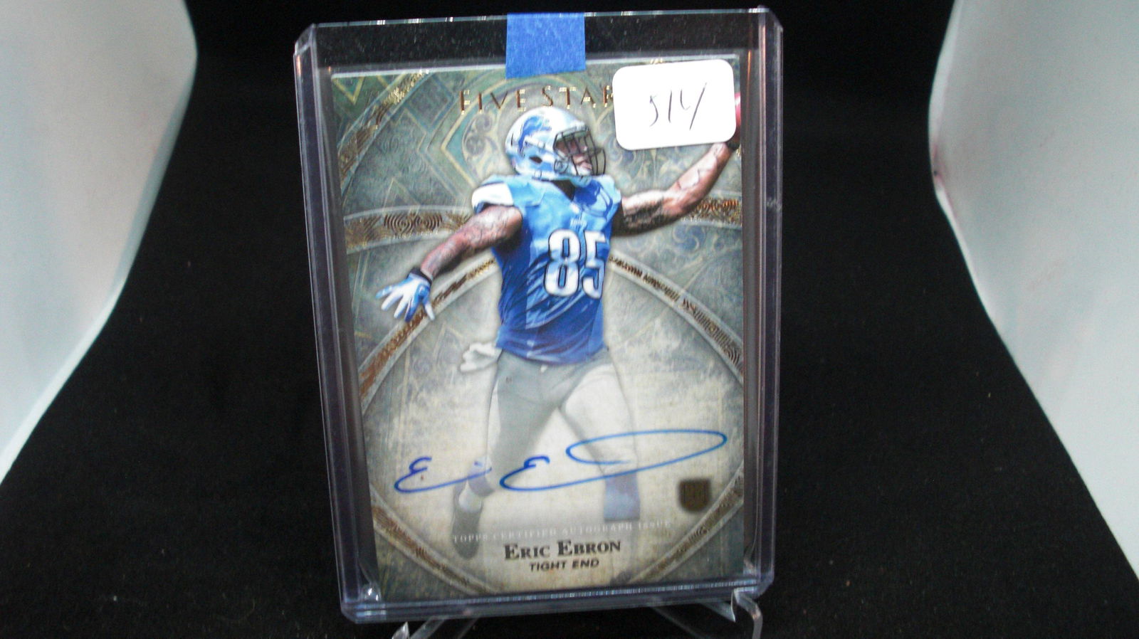 eric ebron auto rookie five star (1 of 1)