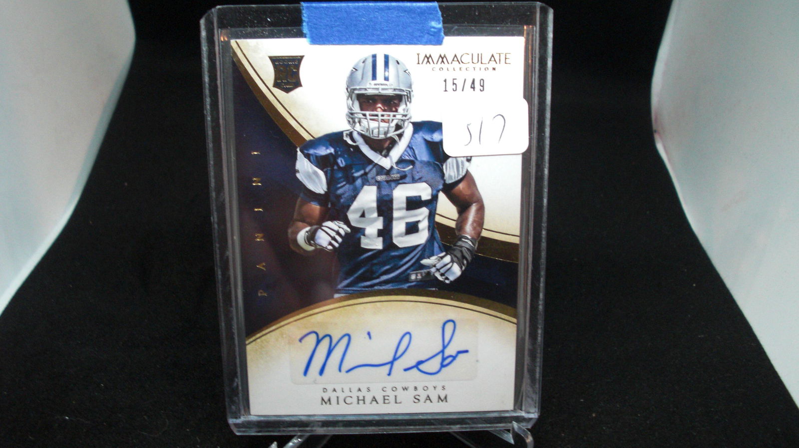 michael sam auto immaculate rookie #15/49 (1 of 1)
