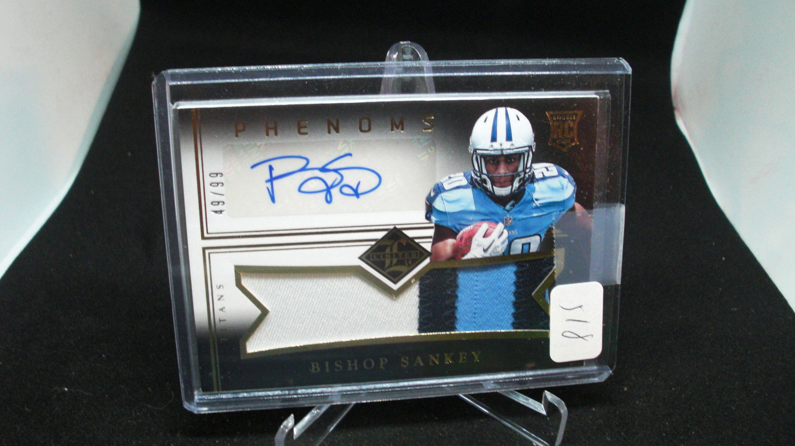 bishop sankey auto/patch rookie phenoms #49/99 (1 of 1)