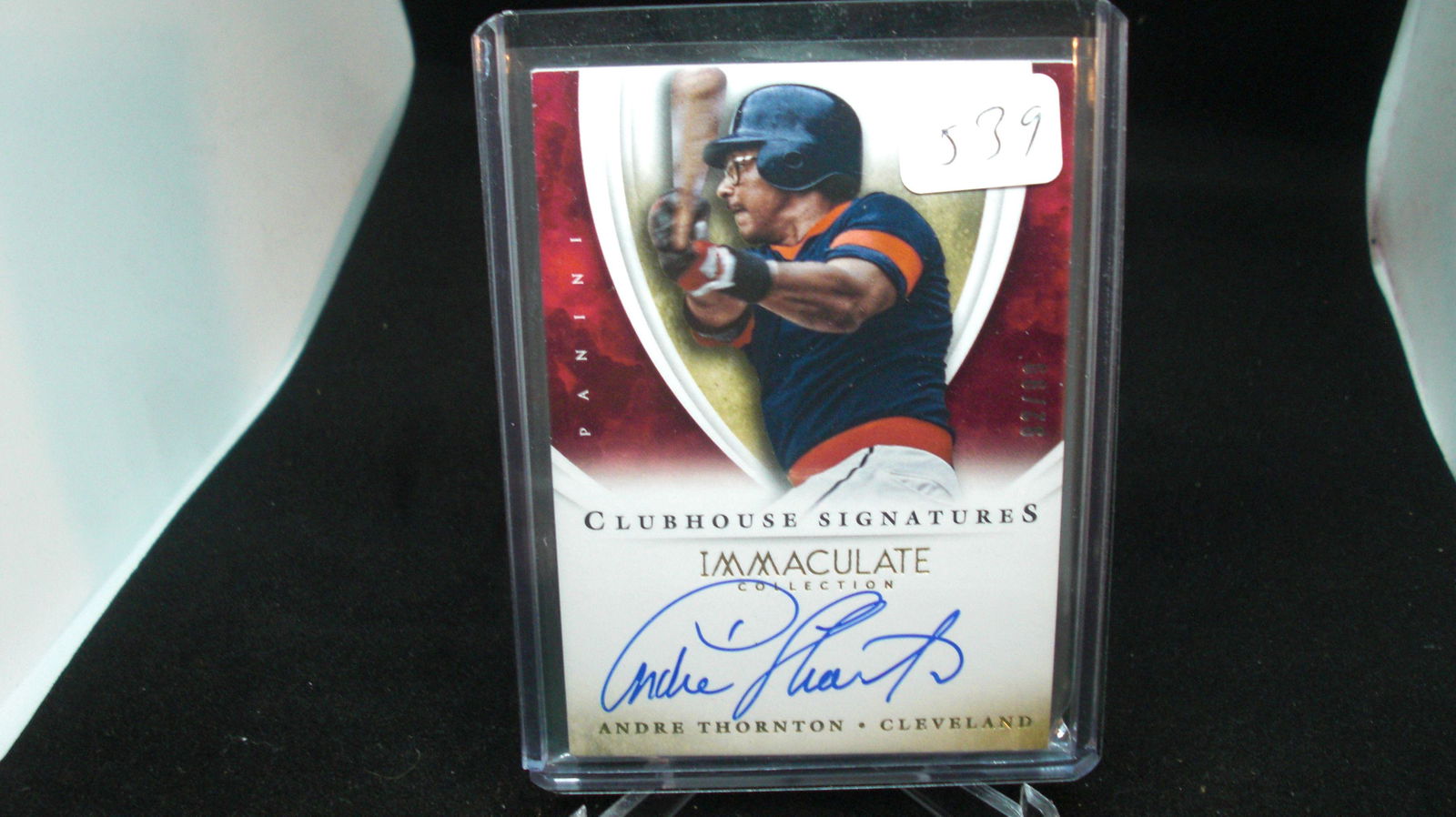 andre thornton auto immaculate #02/99 (1 of 1)