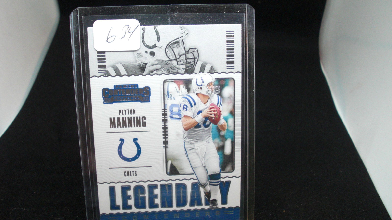 peyton manning legendary: in top loader
