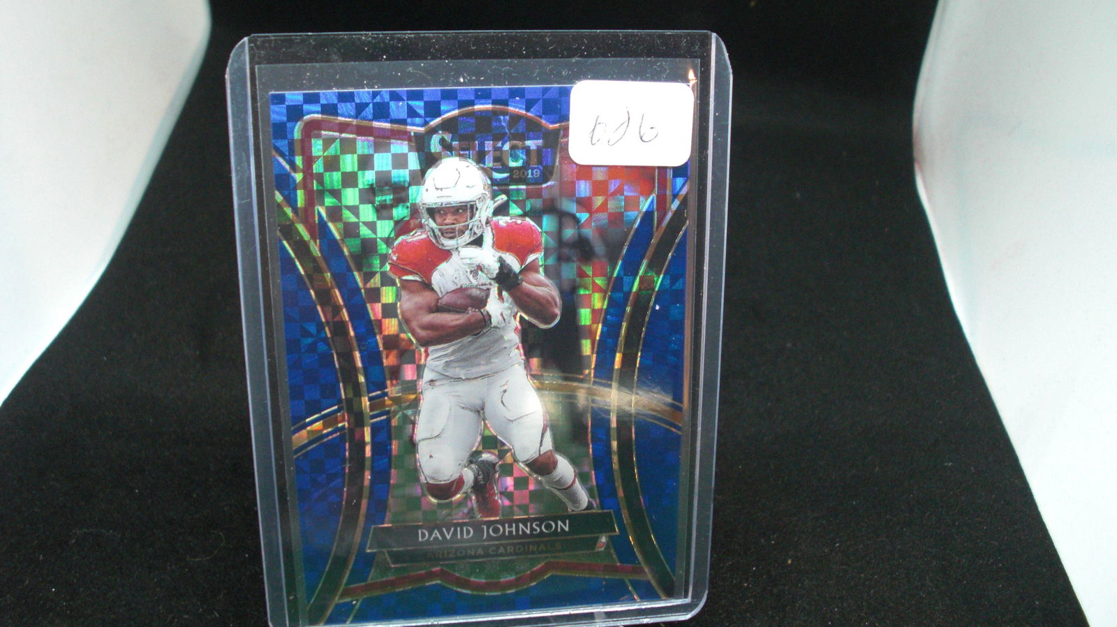 blue select david johnson #063/149: in top loader