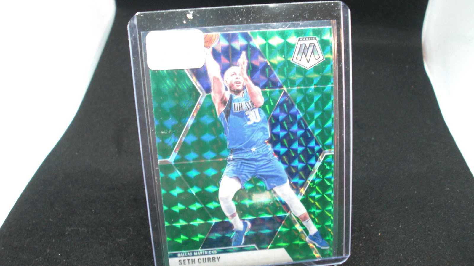 seth curry green mosaic: in top loader
