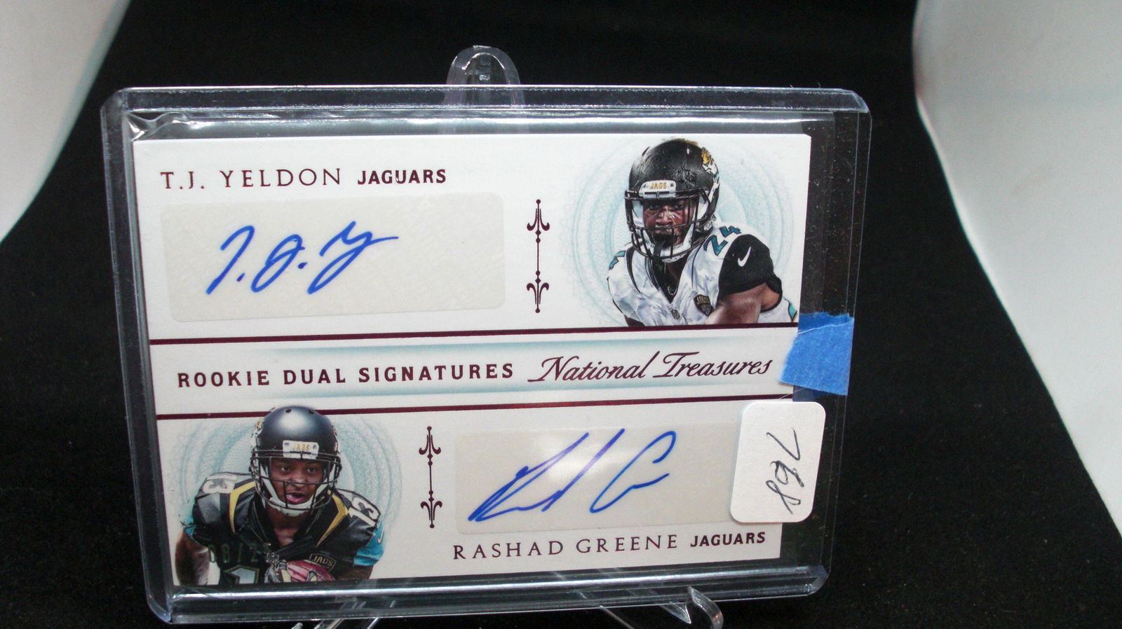 national treasures auto t.j yeldon rashad green #08/25 (1 of 1)
