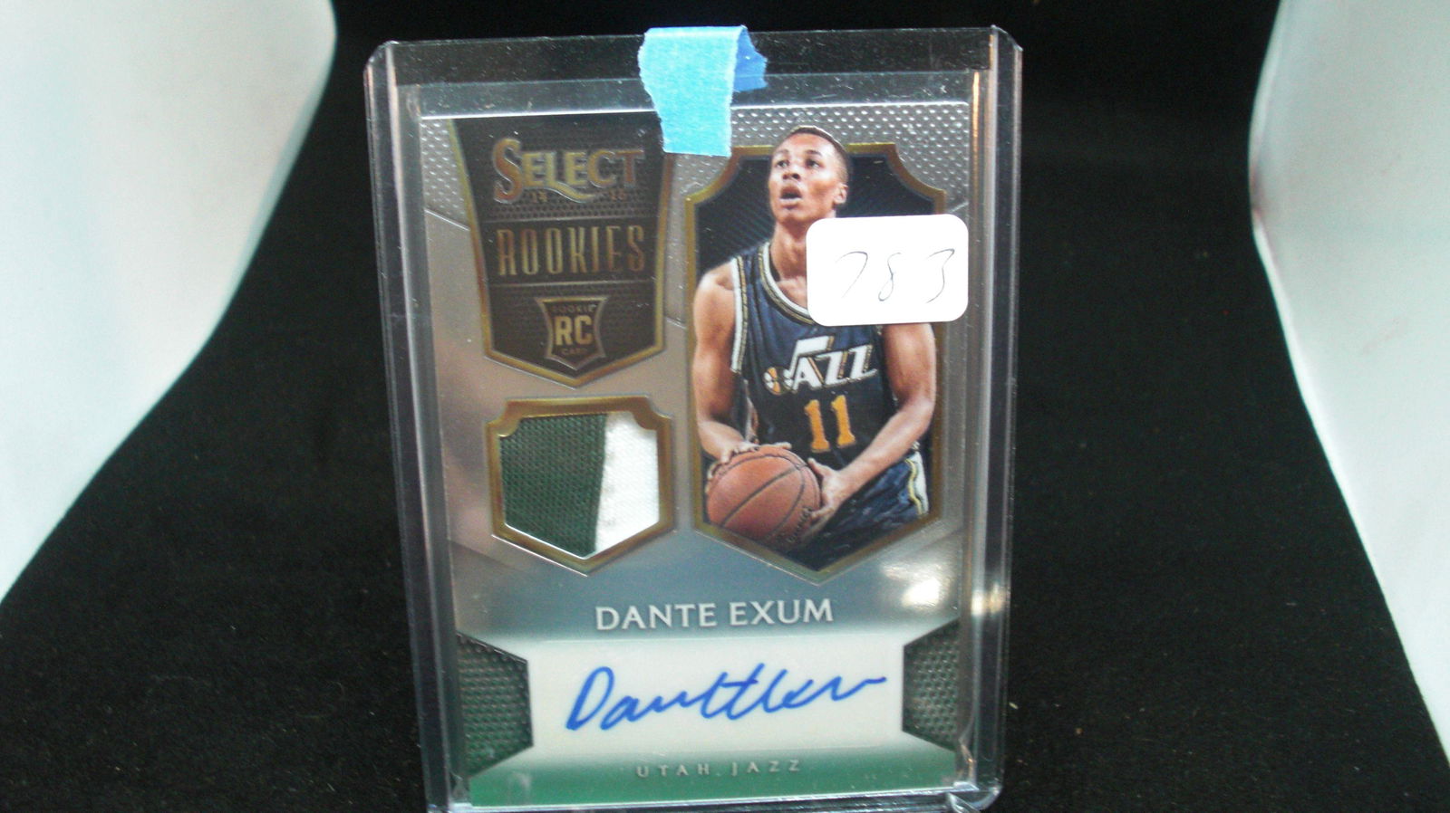 dante exum select rookie jersey #177/199 (1 of 1)