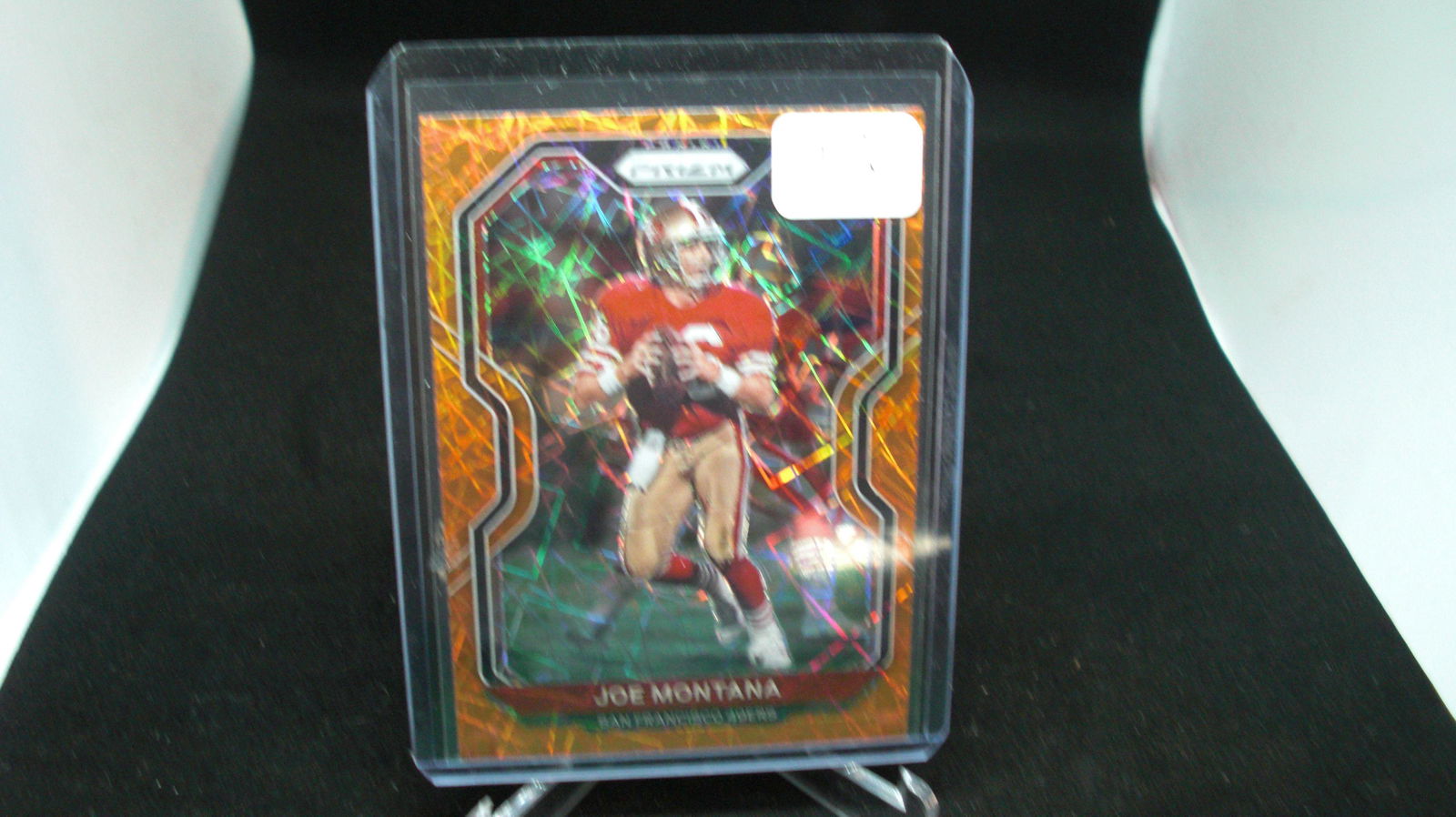 joe montana orange prizm rookie (1 of 1)