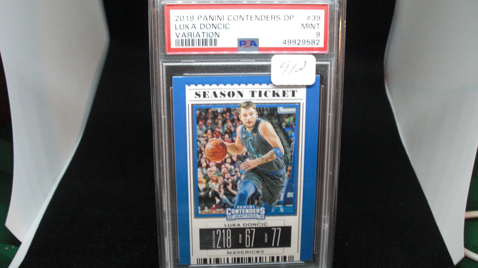psa graded 2019 luka doncic variation mint 9 (1 of 1)