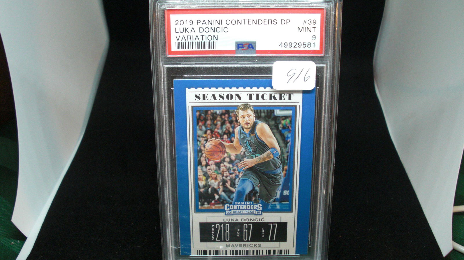 psa graded 2019 luka doncic variation mint 9 (1 of 1)