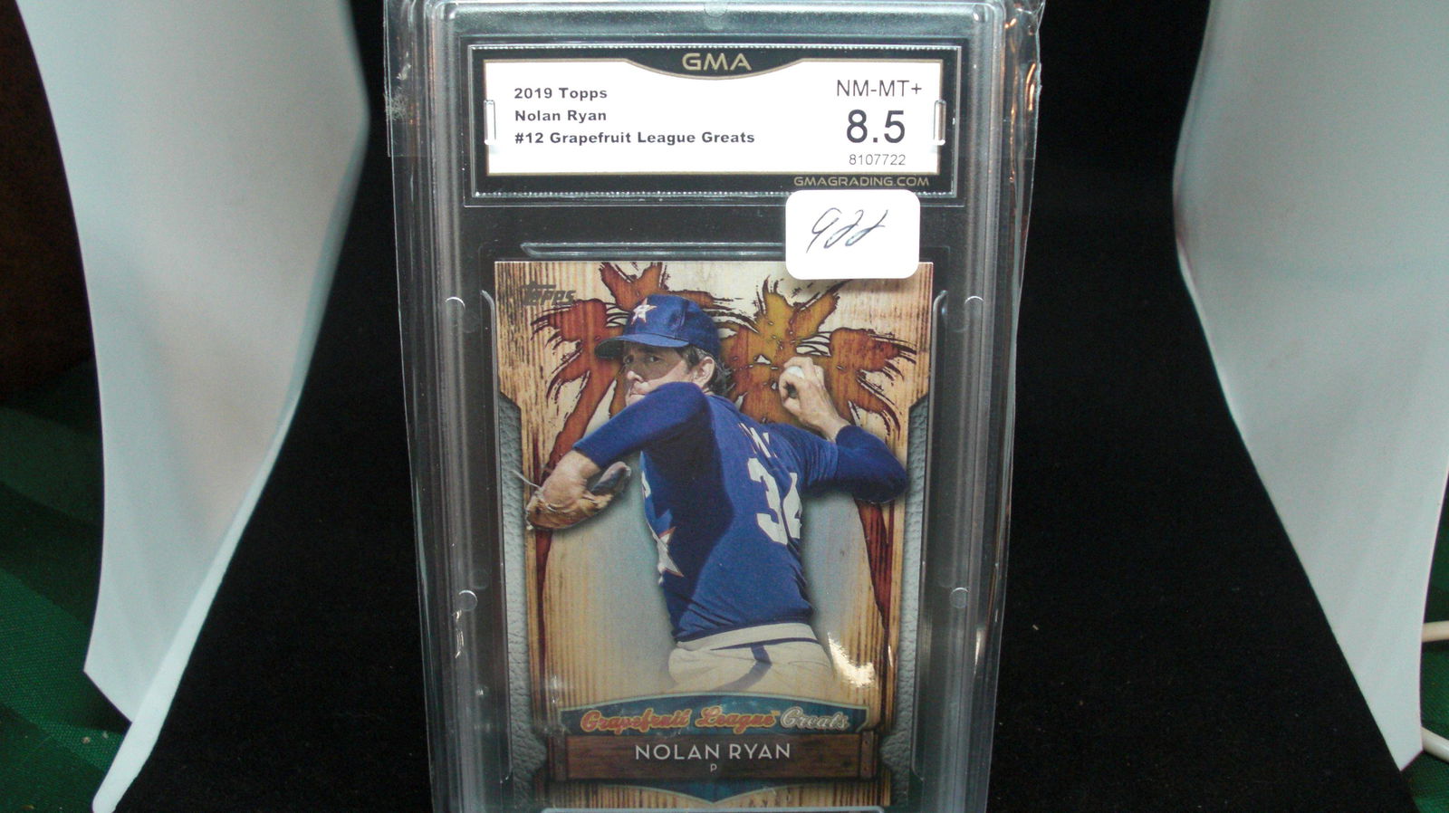 gma graded 2019 nolan ryan mint 8.5 (1 of 1)